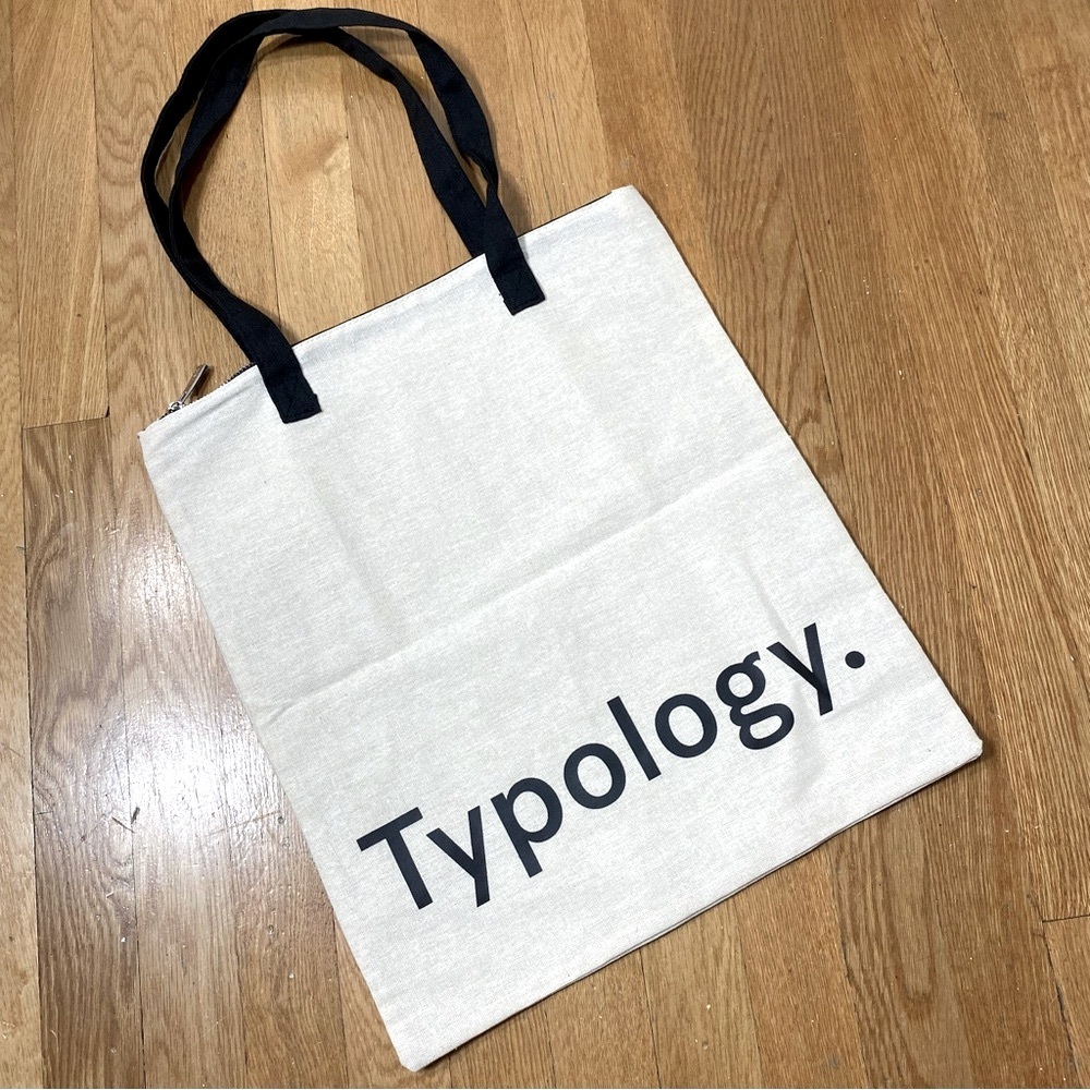 🎉LAST CALL🎉 Typology. Cloth Zipper Tote Shoulder Shopping Bag
